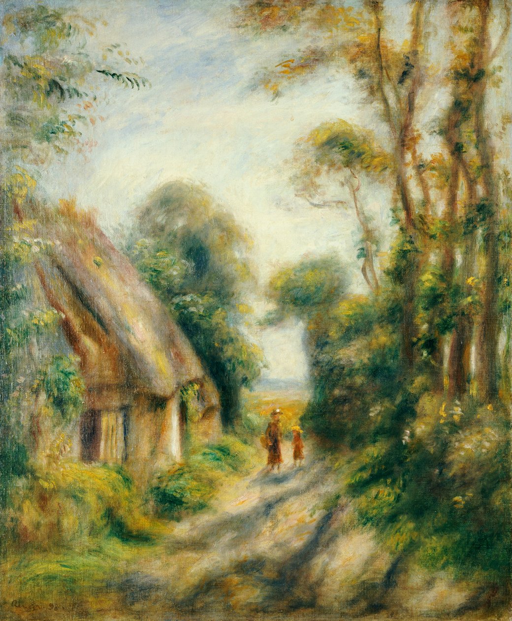 Les environs de Berneval - Pierre-Auguste Renoir