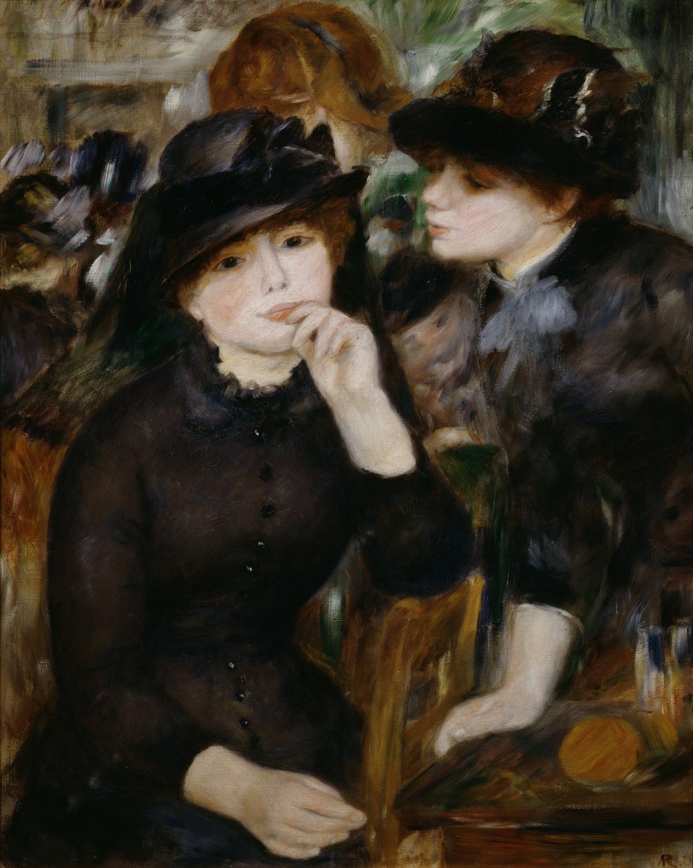 Deux filles en noir, 1880-1882 - Pierre Auguste Renoir