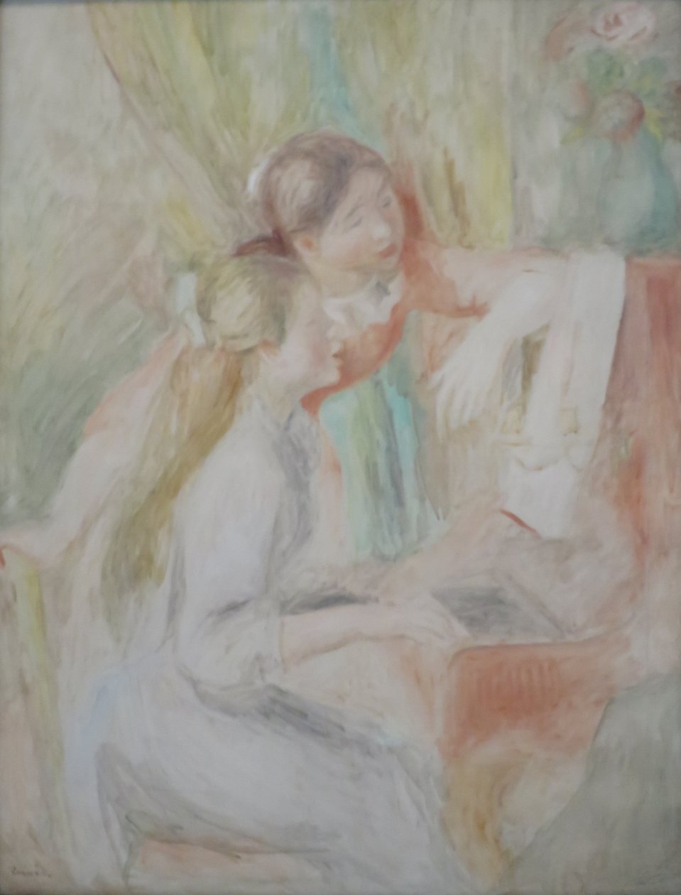 Jeunes filles au piano - Pierre Auguste Renoir