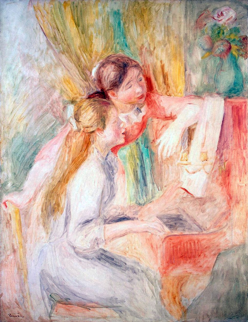 Jeunes filles au piano, 1892 - Pierre Auguste Renoir
