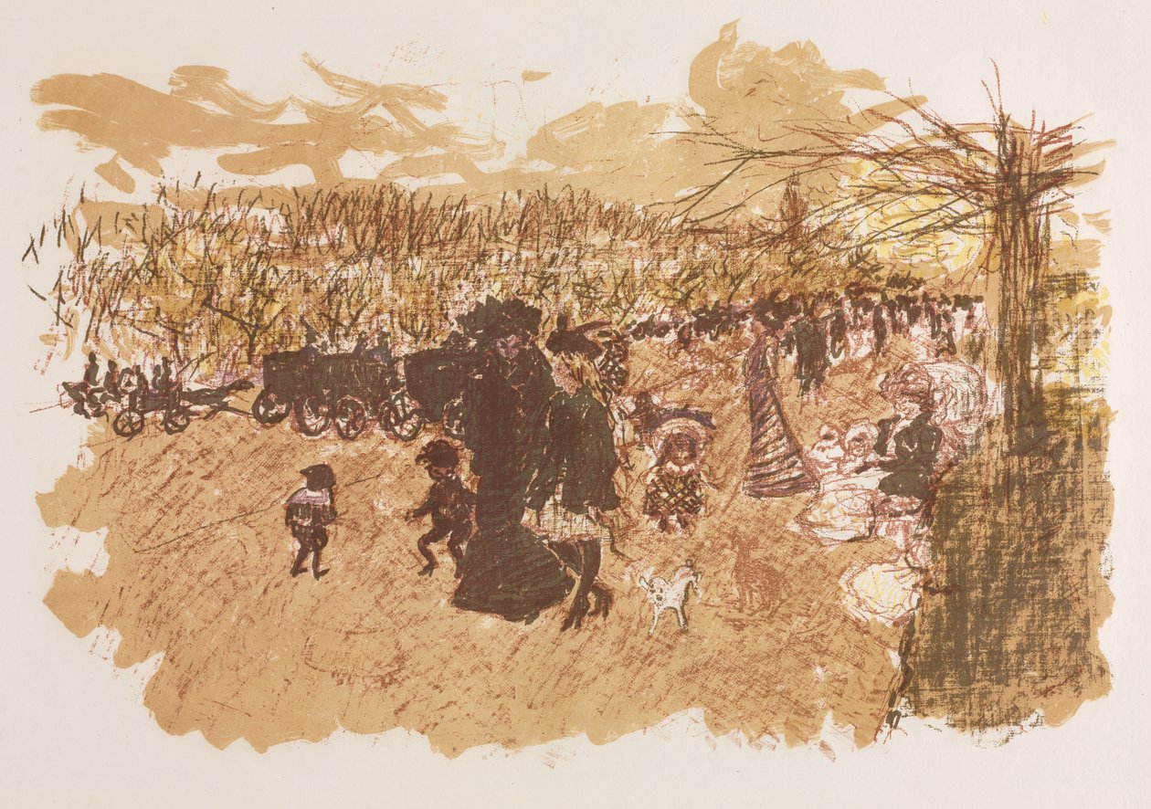 Avenue du Bois de Boulogne - Pierre Bonnard