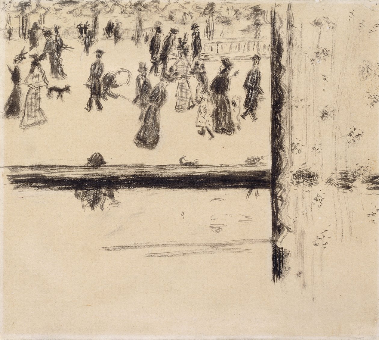 Boulevard des Batignolles, c.1896-8 - Pierre Bonnard