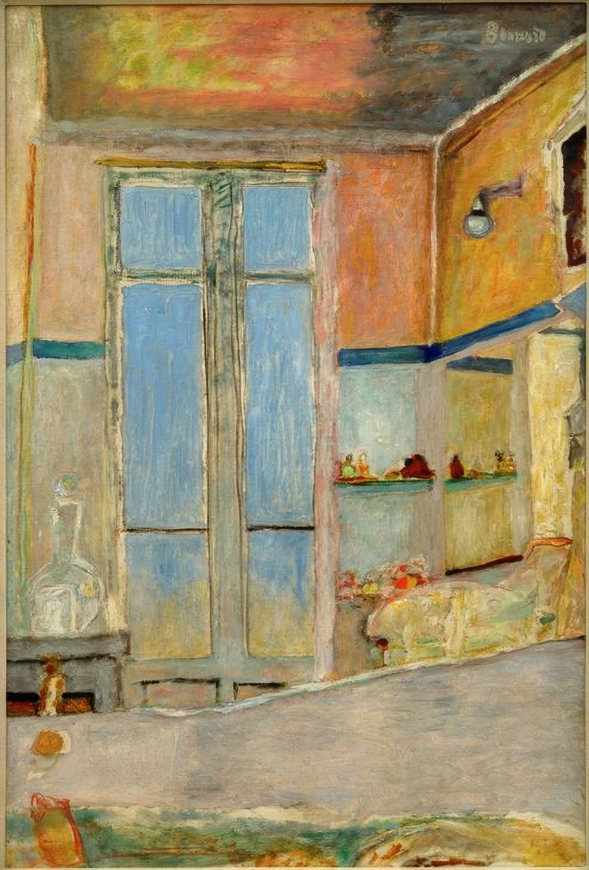 Dans la salle de bains - Pierre Bonnard
