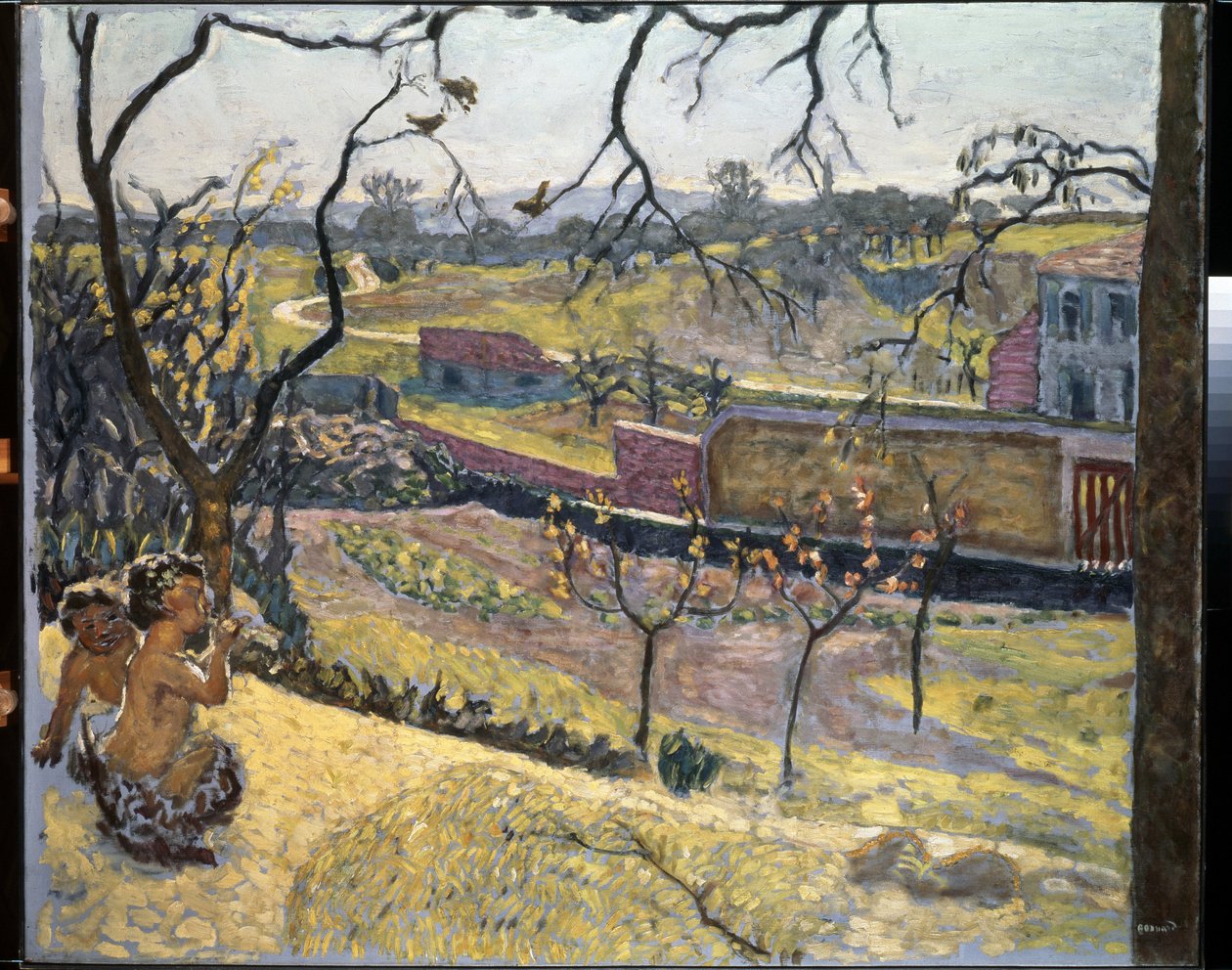 Début du printemps. Petits faunes - Pierre Bonnard