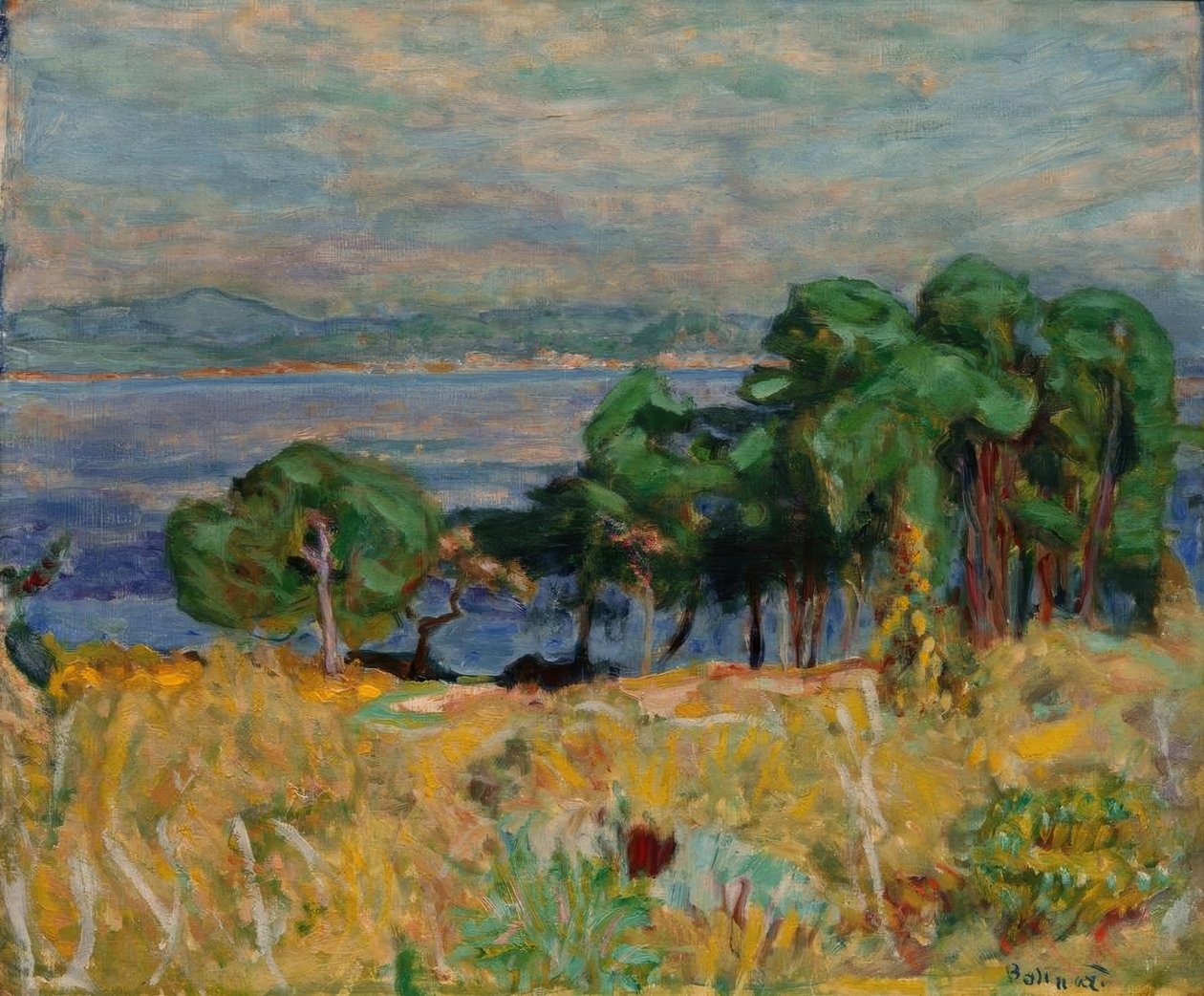 La baie de Saint-Tropez - Pierre Bonnard