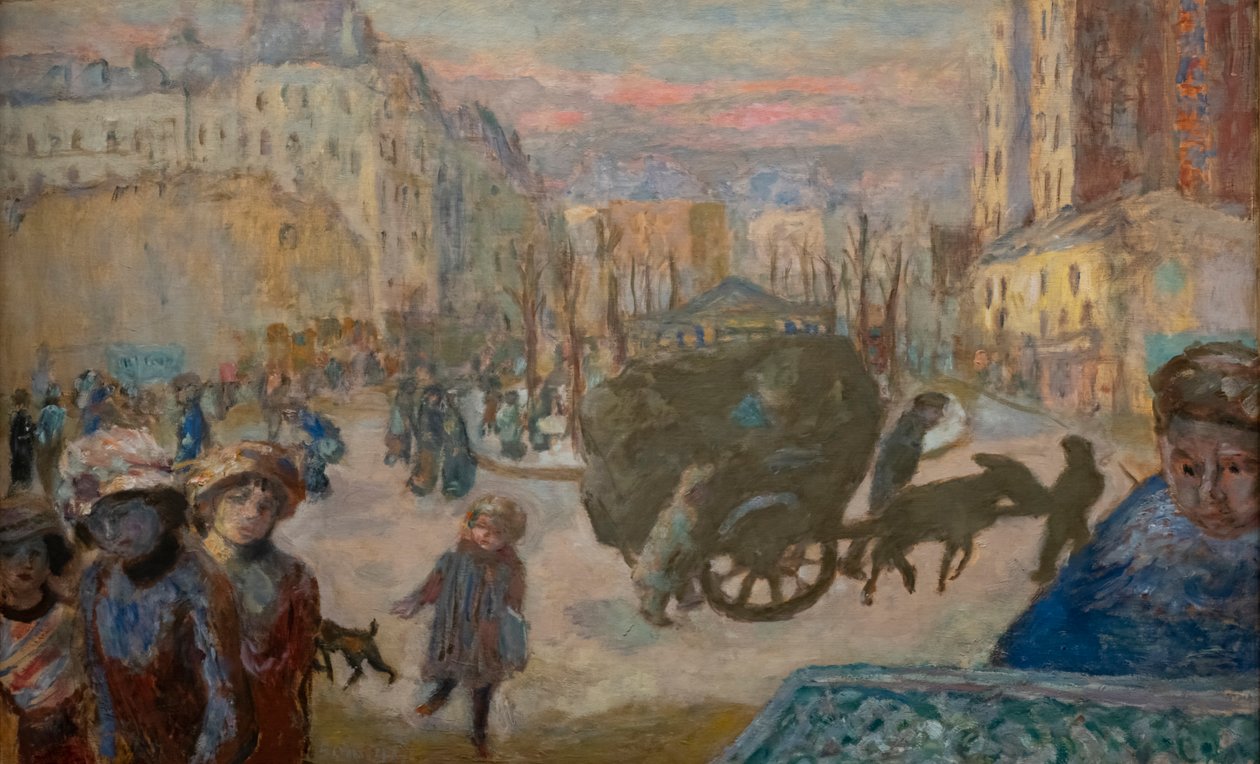 Pierre Bonnard | Les quais de Paris (ca. 1906) | MutualArt Pierre