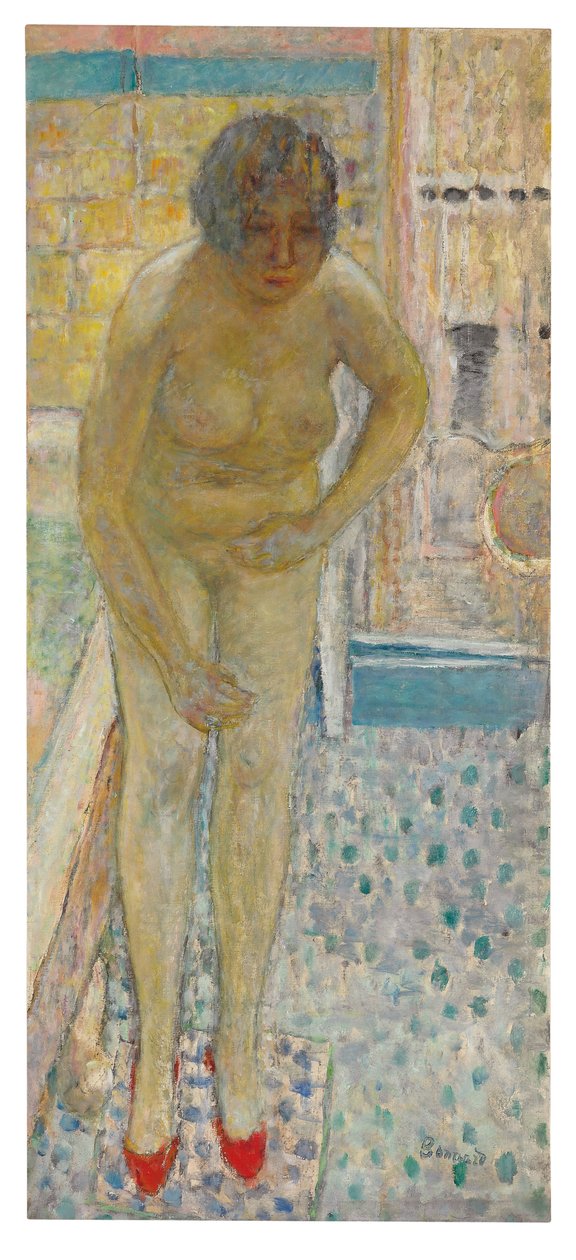 Nu aux babouches rouges, vers 1932 - Pierre Bonnard