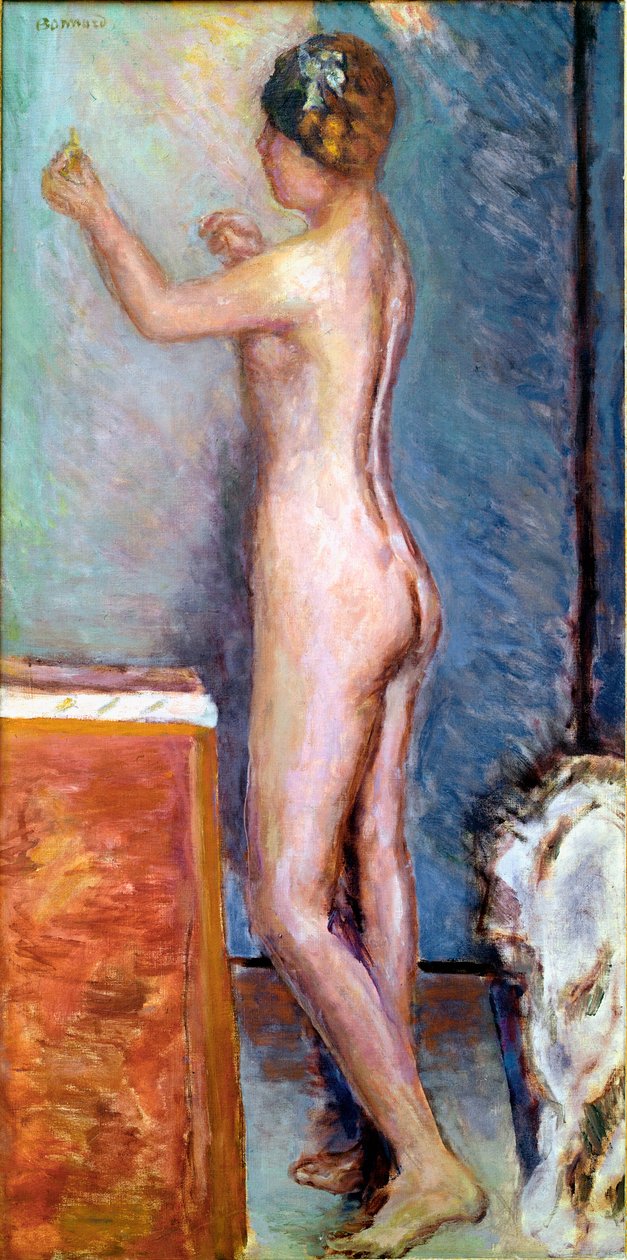 Nu sur fond bleu - Pierre Bonnard