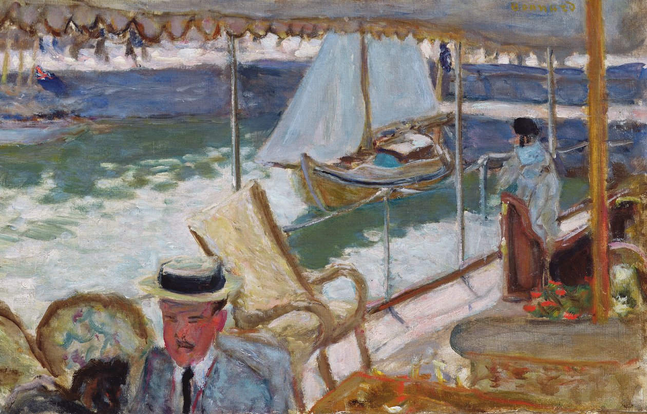 Sur le yacht, 1912 - Pierre Bonnard