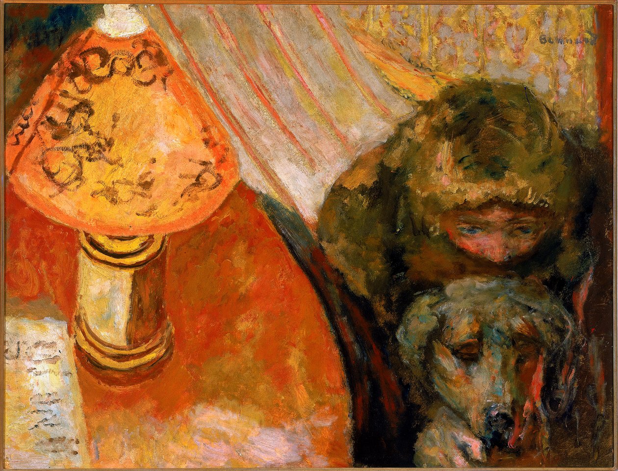 Intérieur éclairé par la lumière d