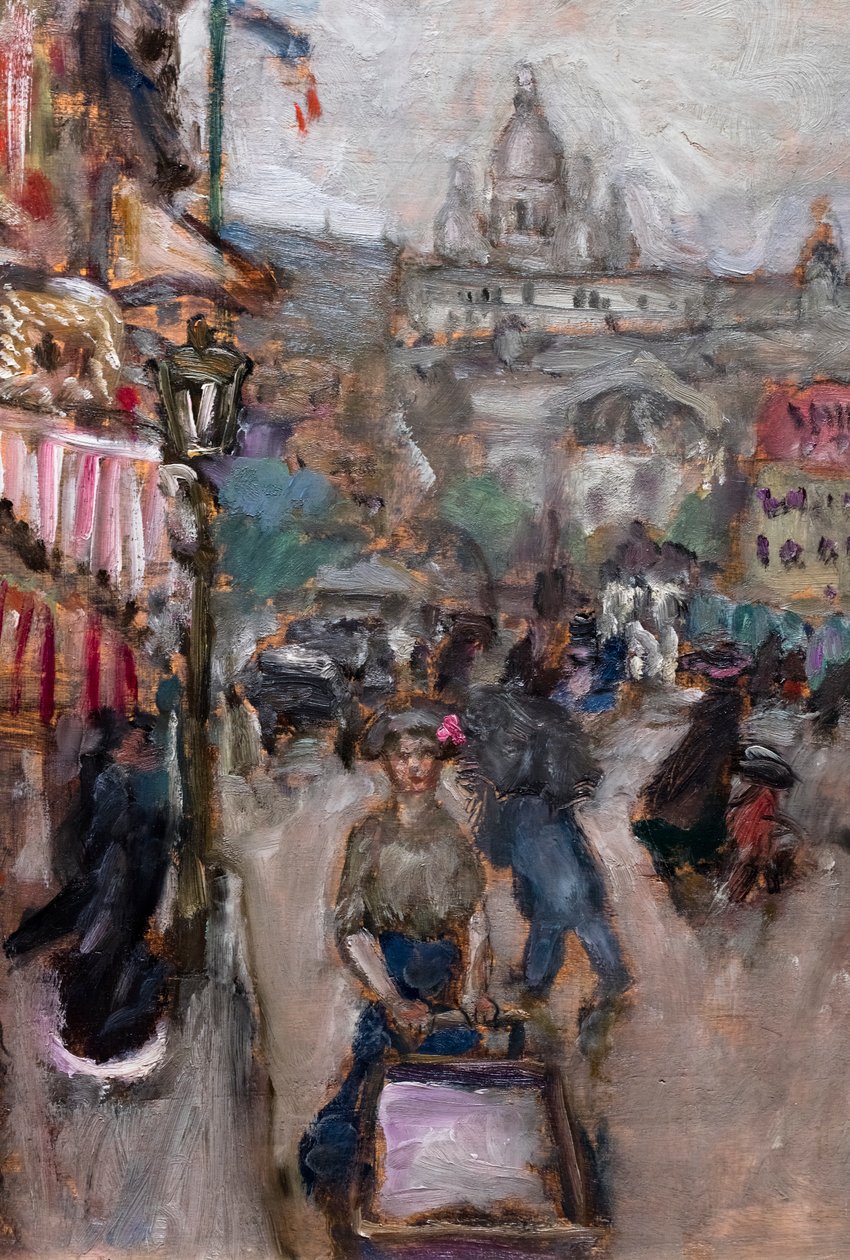 Paysage parisien ou Les Batignolles, detail - Pierre Bonnard