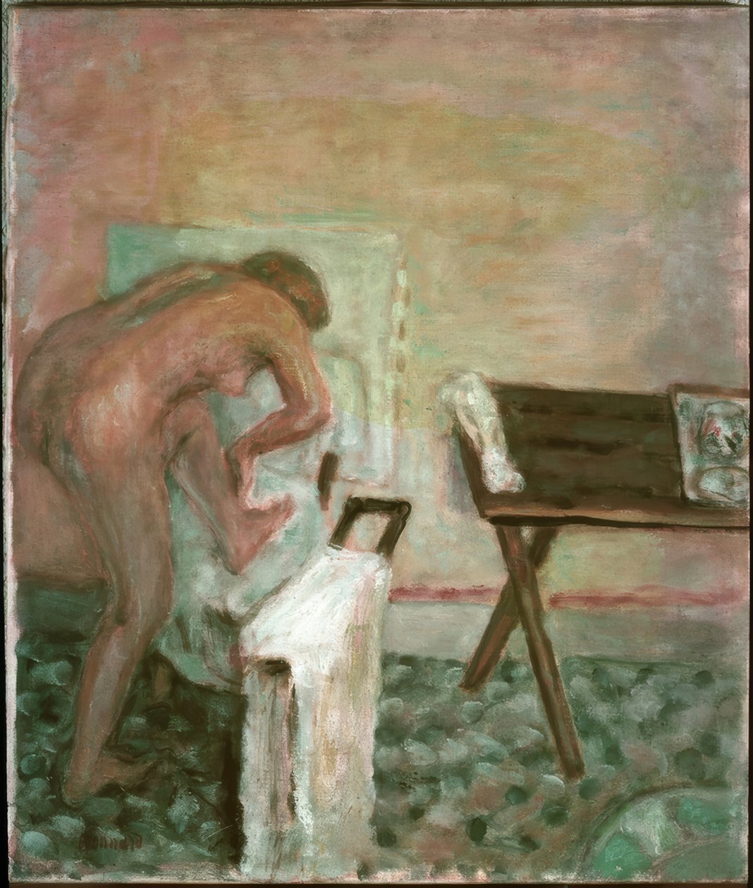 Petit nu penché - Pierre Bonnard