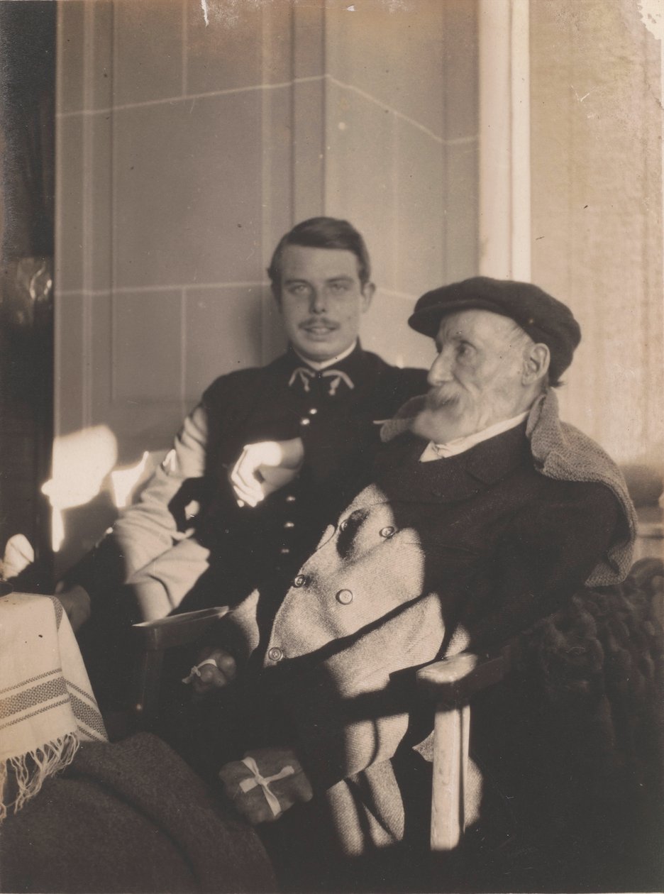 Pierre-Auguste et Jean Renoir, vers 1916 - Pierre Bonnard