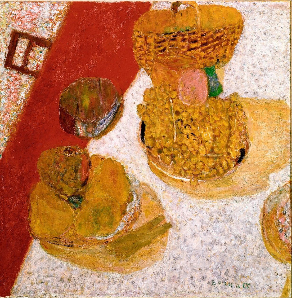 Coin de table Nature morte de fruits - Pierre Bonnard