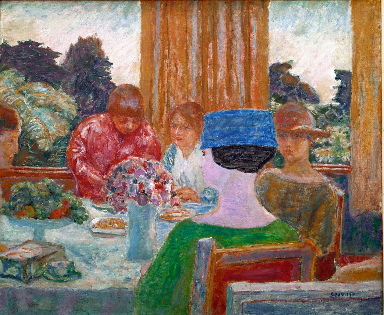 Le Petit Chapeau Bleu - Pierre Bonnard