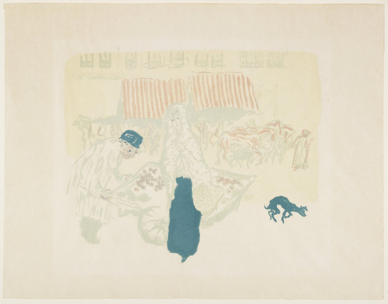 Le vendeur de légumes, c. 1897 - Pierre Bonnard