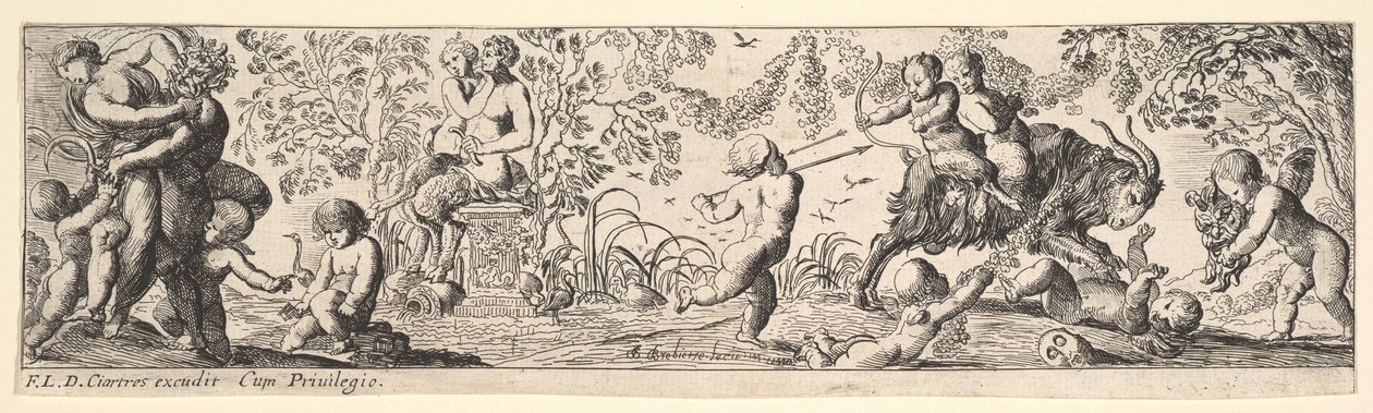 Bacchanale, 1600-1642 - Pierre Brebiette