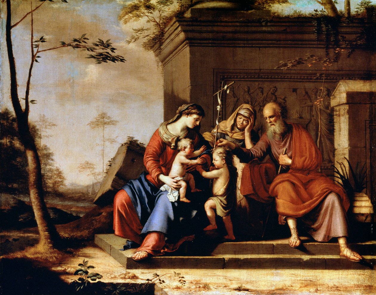 La Sainte Famille, 1655 - Pierre Cauchy