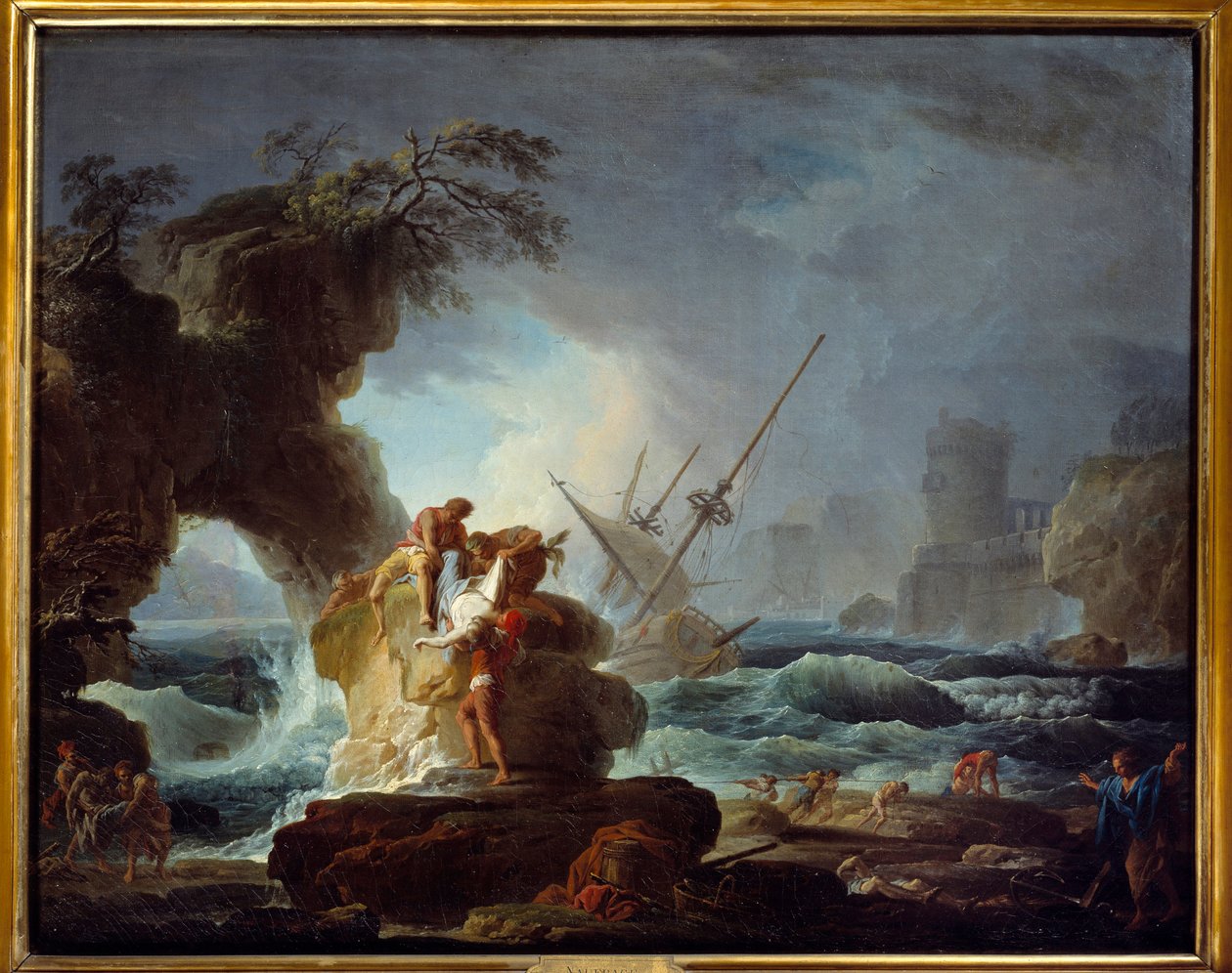 Naufrage - Pierre Charles Le Mettay