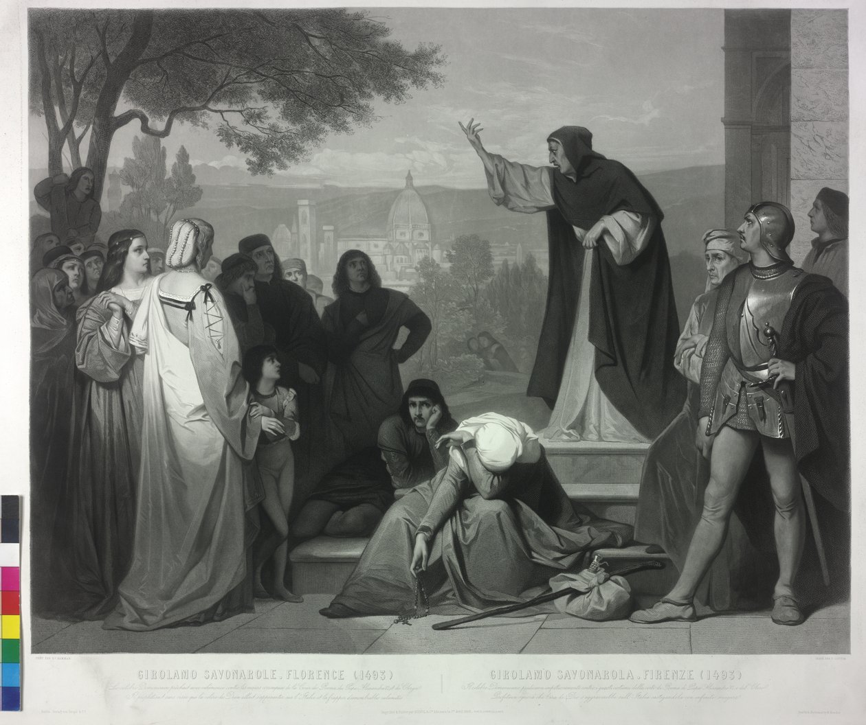 Homélie de Savonarole en 1493 à Florence - Pierre Cottin
