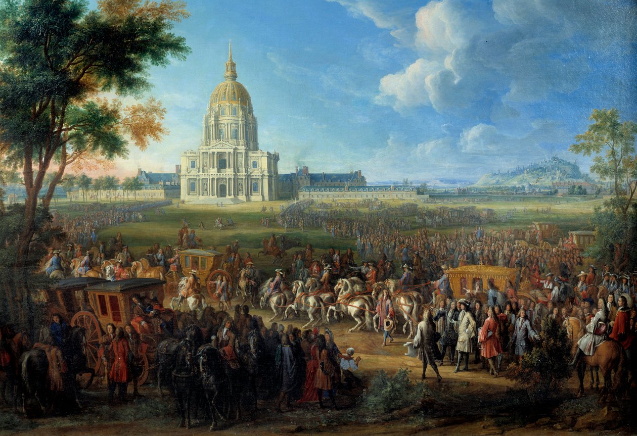 Visite du roi Louis XIV à l
