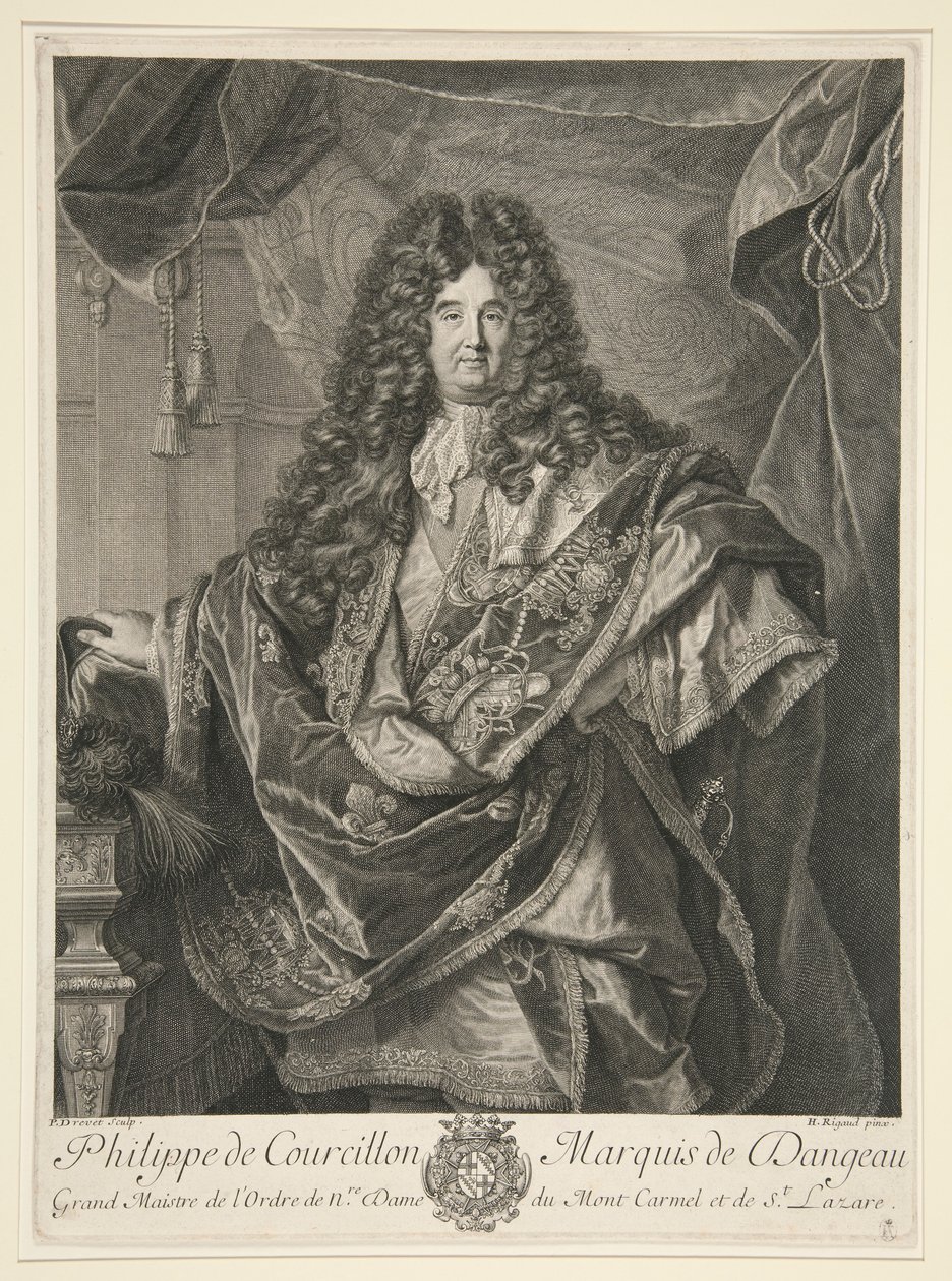 Philippe de Courcillon, Marquis de Dangeau - Pierre Drevet