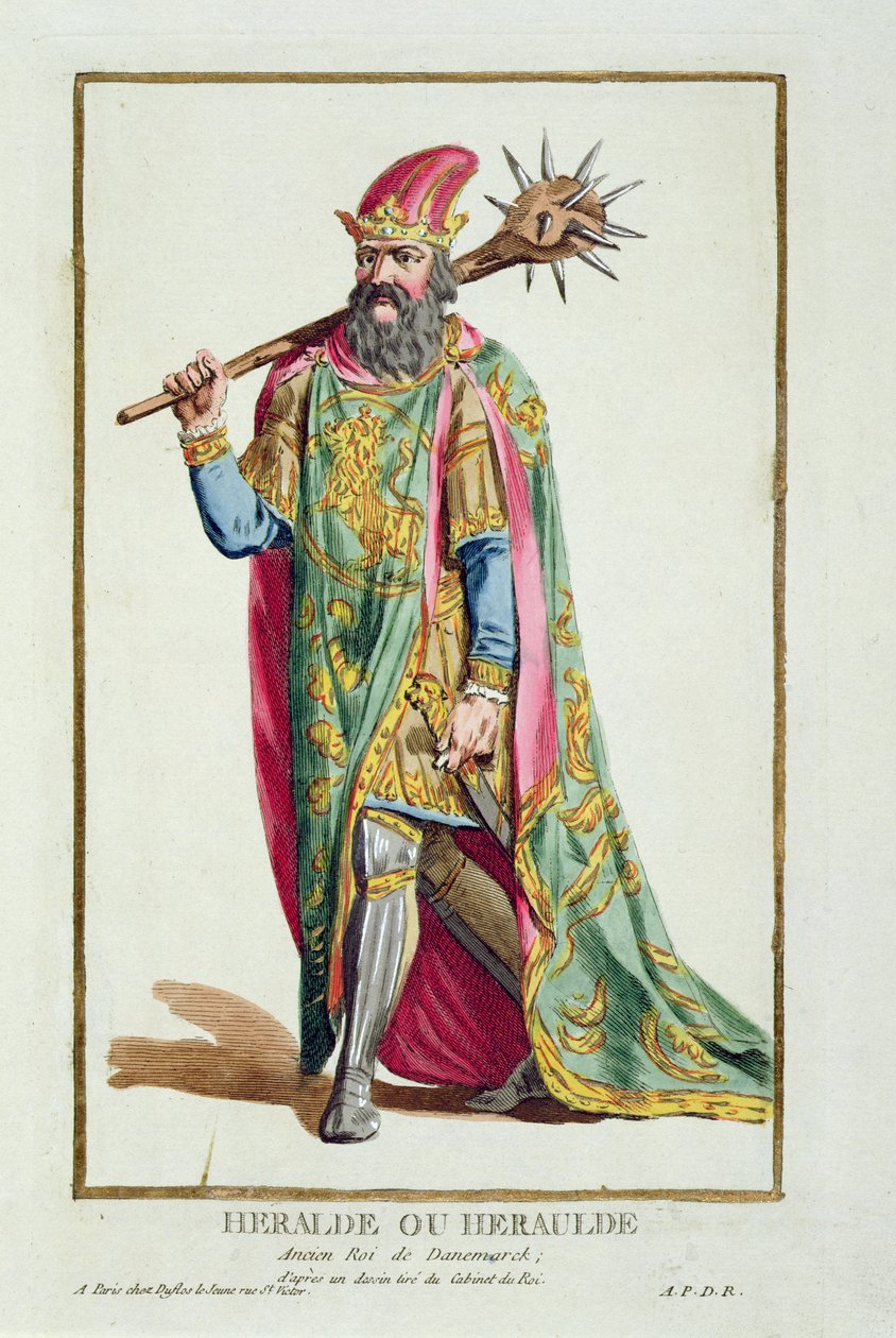 Harold, roi du Danemark, tiré de 