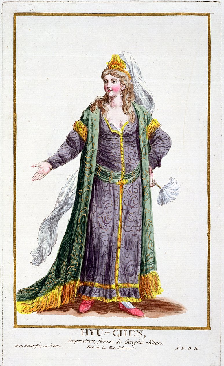Hyu-Chen, épouse de Gengis Khan, de 