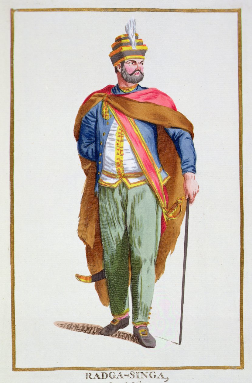 Raja-Singa Roi de Ceylan de 
