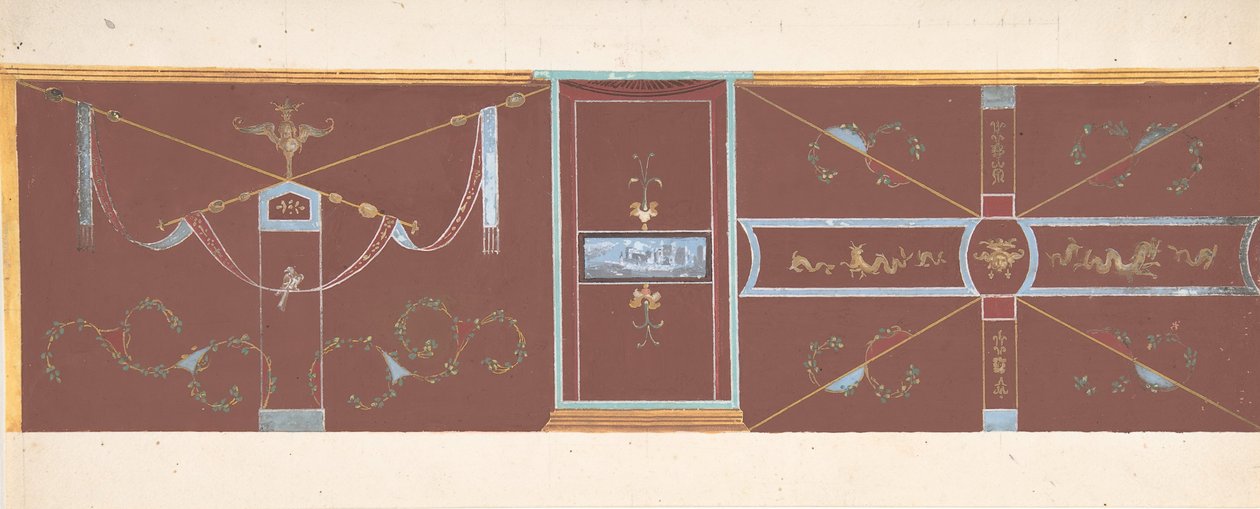Conception pour décoration murale - Pierre Francois Leonard Fontaine