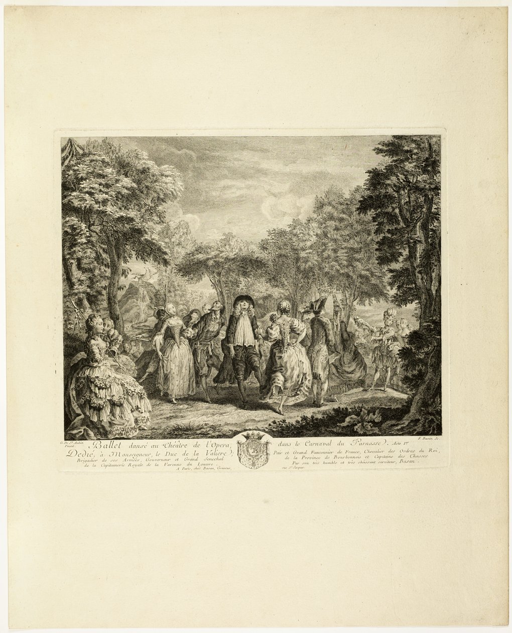 Le Carnaval de Parnasse - Pierre François Basan