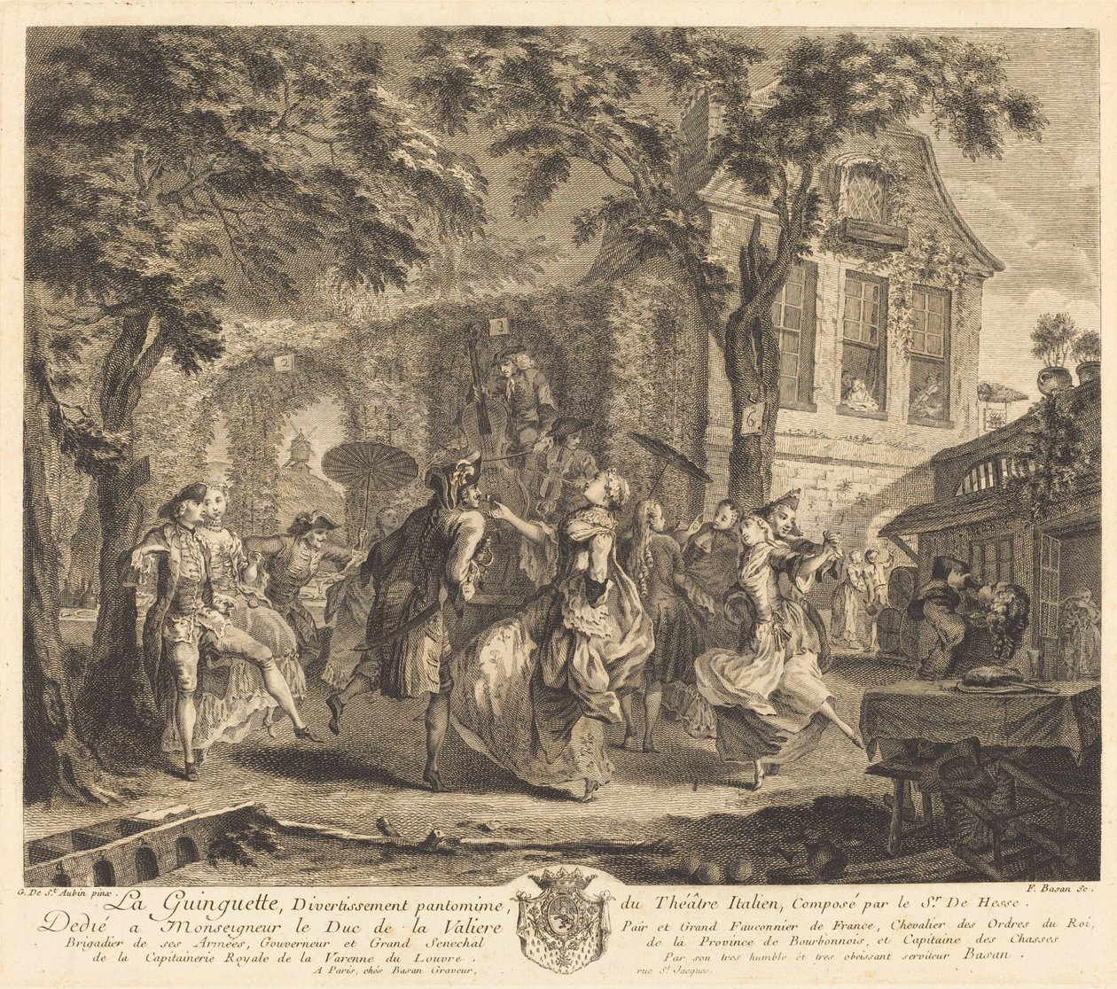 La Taverne, 1761-1762 - Pierre François Basan