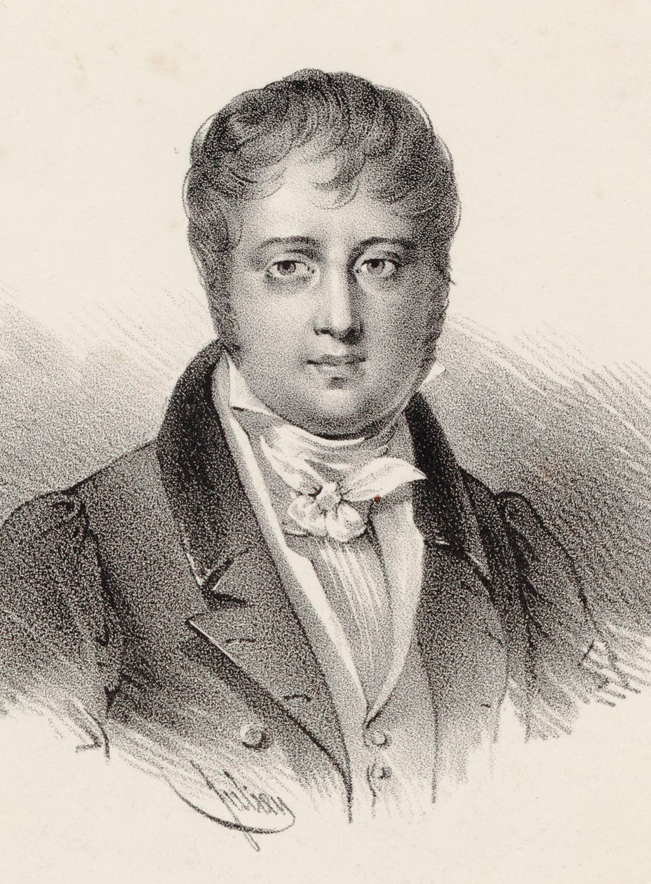 Portrait du compositeur Nicolò Isouard 1775-1818 - Pierre François Ducarme