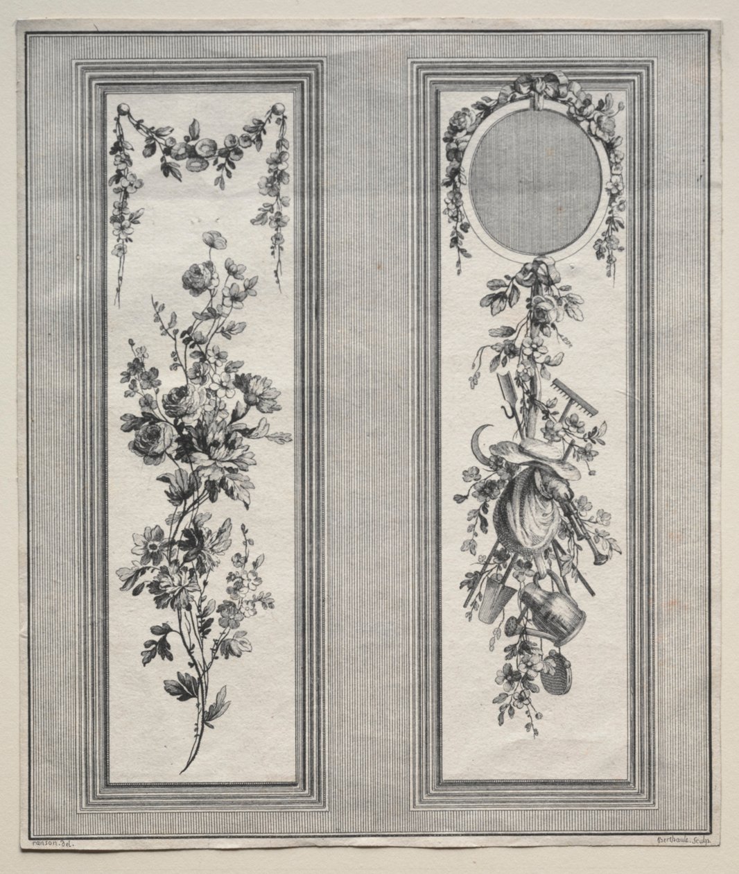 Ornement de jardin - Pierre-Gabriel Berthault