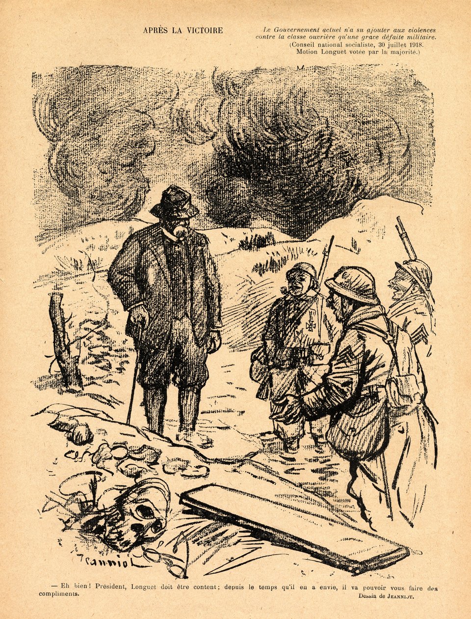 Le Laugher rouge, Satirique en N & B - Pierre Georges Jeanniot