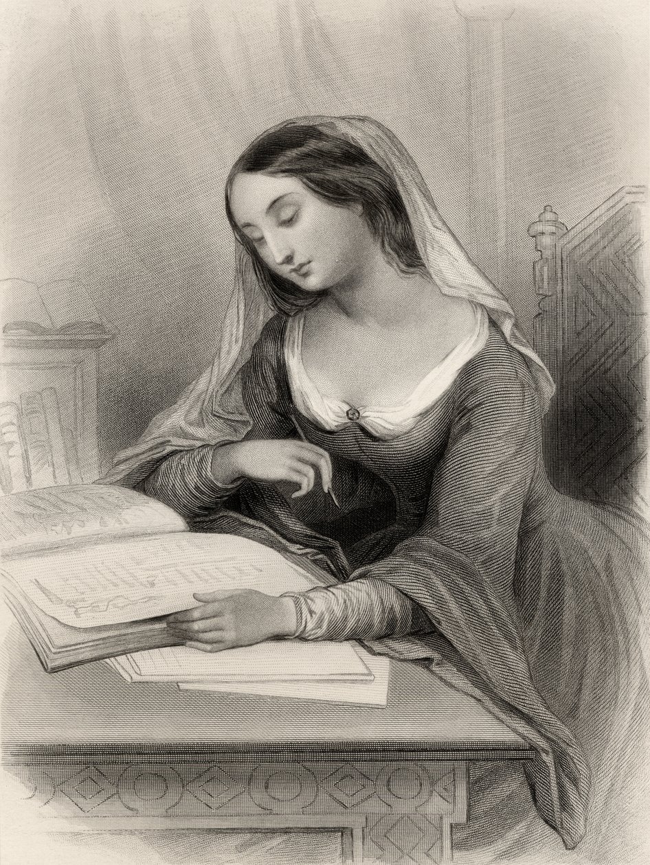 Héloïse (1101-60) illustration de 