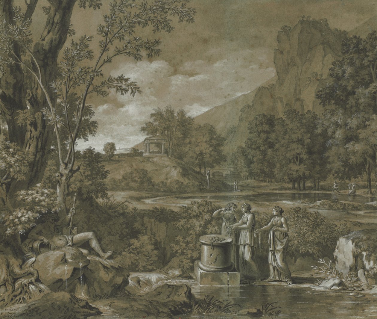 Paysage classique - Pierre Henri de Valenciennes