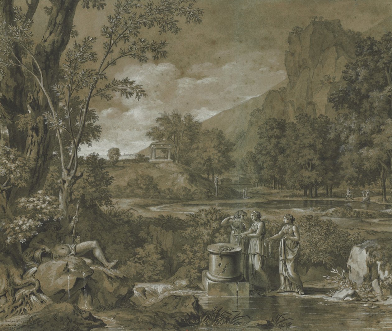 Paysage classique, 1779 - Pierre Henri de Valenciennes
