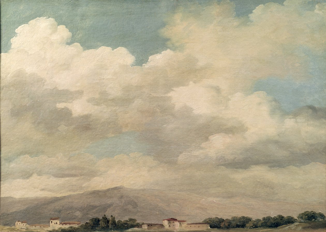 Étude du ciel au Quirinal - Pierre Henri de Valenciennes
