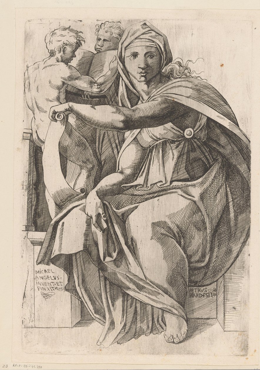 Sibylle de Delphes - Pierre II Biard