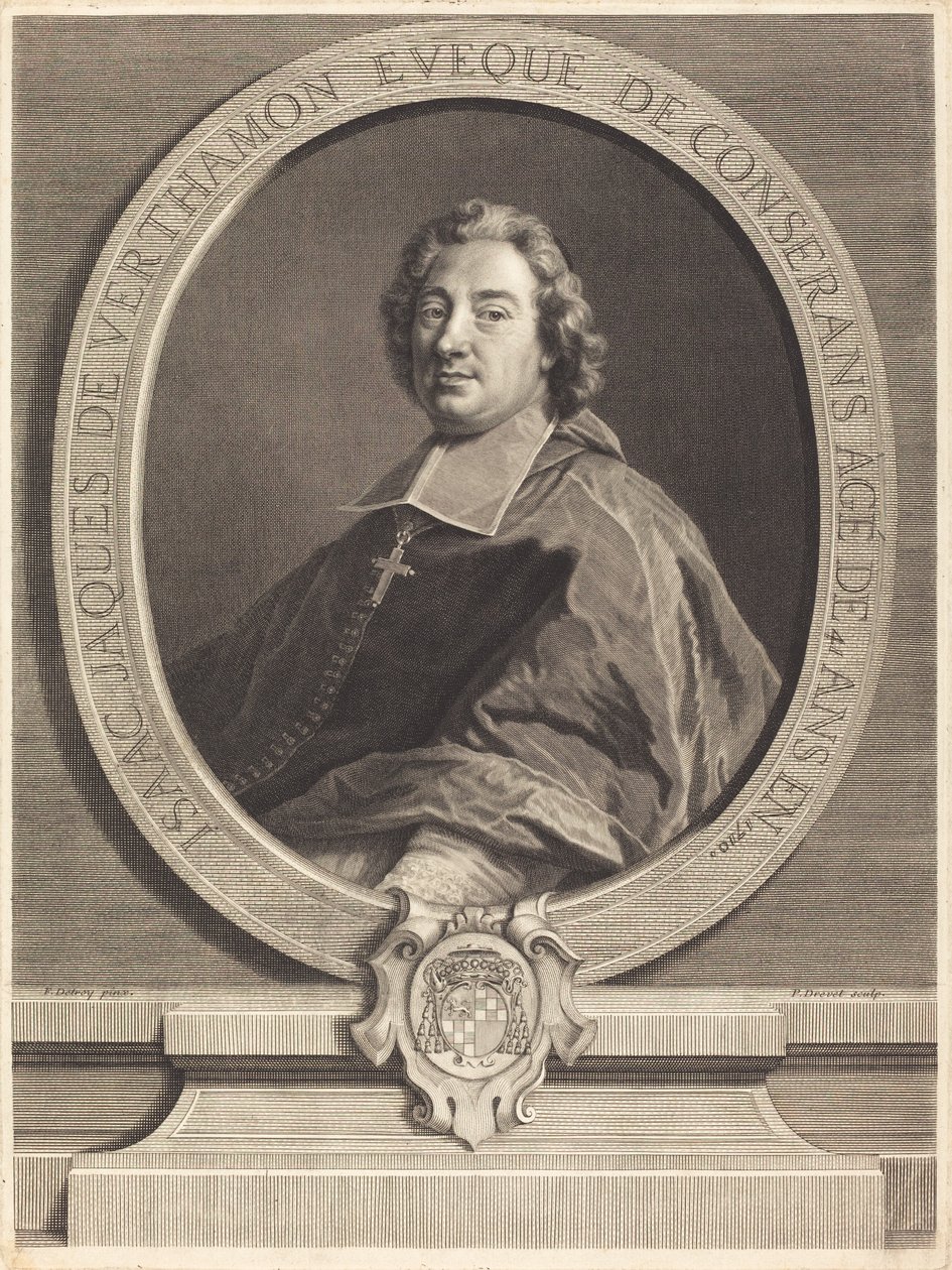 Isaac-Jacques de Verthamon - Pierre Imbert Drevet after François de Troy
