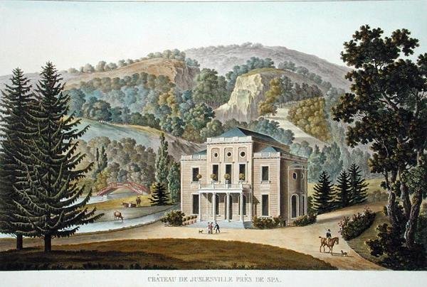 Château de Juslenville, près de Spa, de 