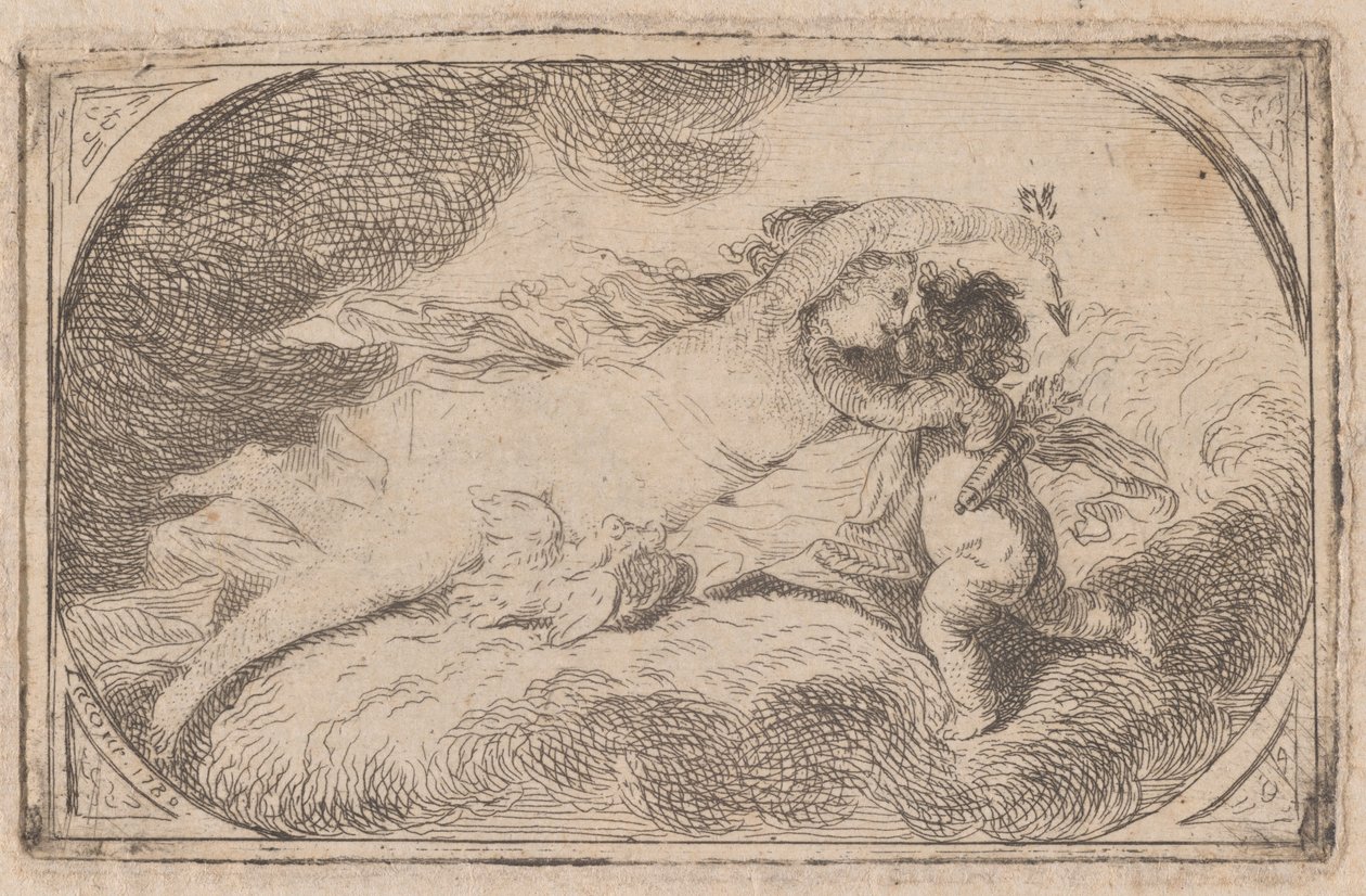 Vénus et Cupidon - Pierre Lacour the Elder