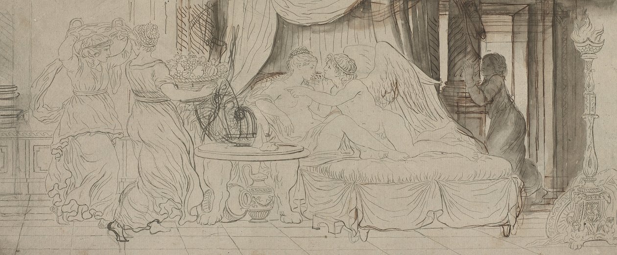 Cupidon et Psyché - Pierre Lelu