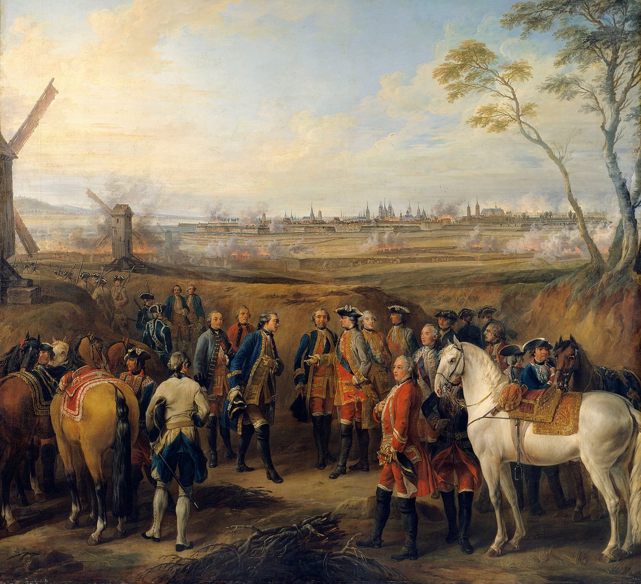 Siège de Tournai | Pierre Lenfant | Estampe d'art