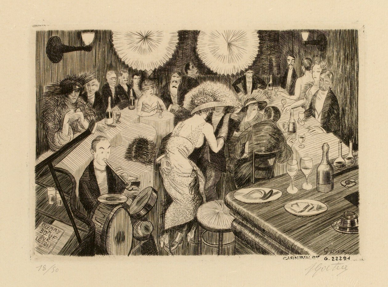 Le Bar au Boeuf sur le Toit - Pierre Louis Gatier