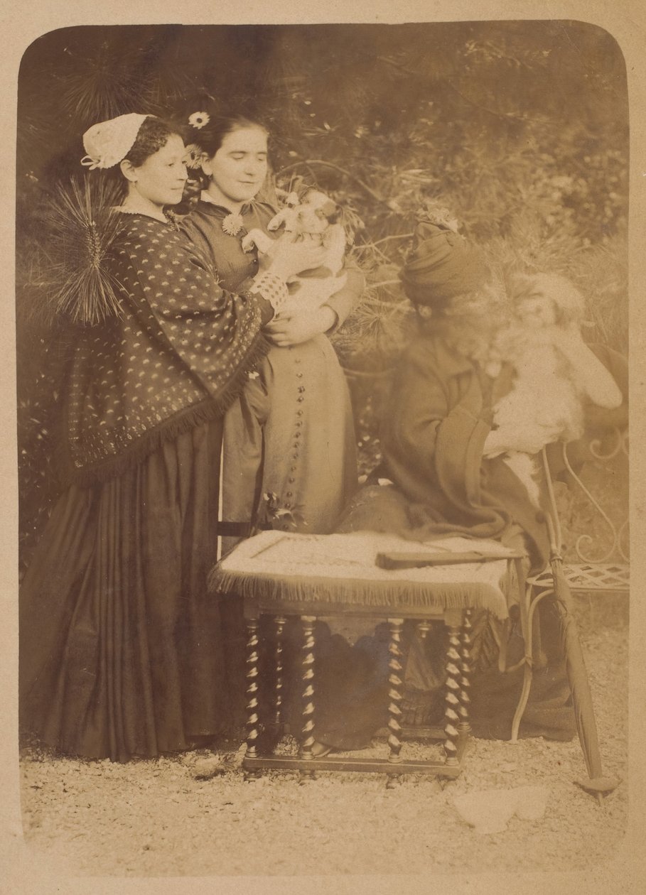 Les Chiens, années 1860 - Pierre Louis Pierson