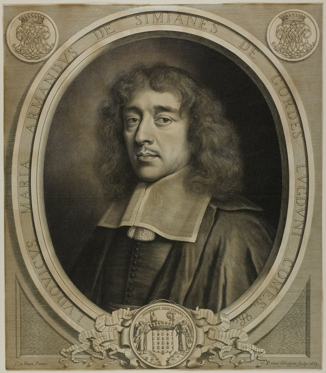 Louis-Marie-Armand de Simianes de Gordes - Pierre Louis van Schuppen