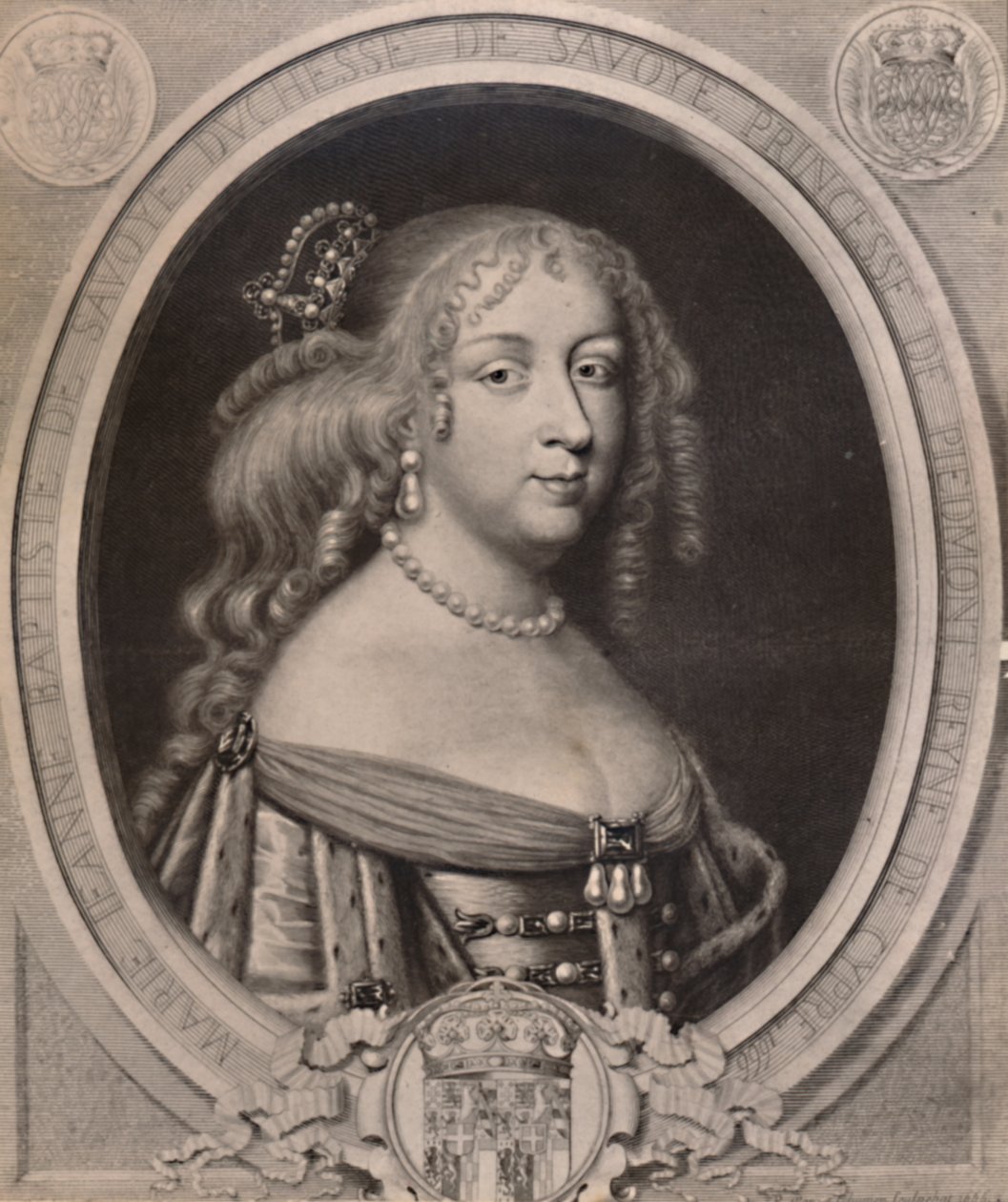 Marie Jeanne Baptiste, Duchesse de Savoie, fin du 17e siècle 1894 - Pierre Louis van Schuppen
