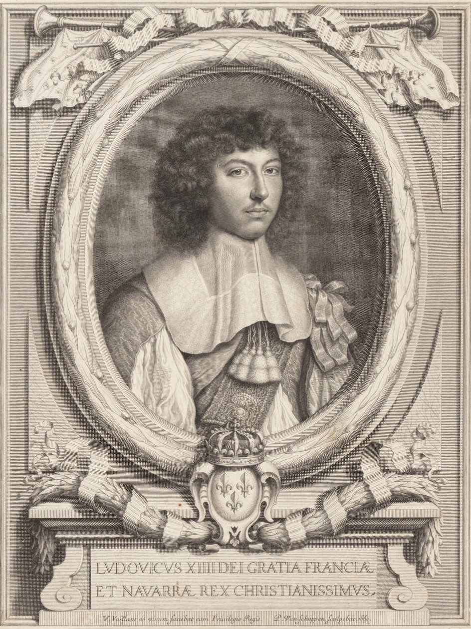 Portrait de Louis XIV, 1650-1702 - Pierre Louis van Schuppen